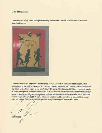 Lot #267 Michael Jackson: Neverland Valley - Image 4