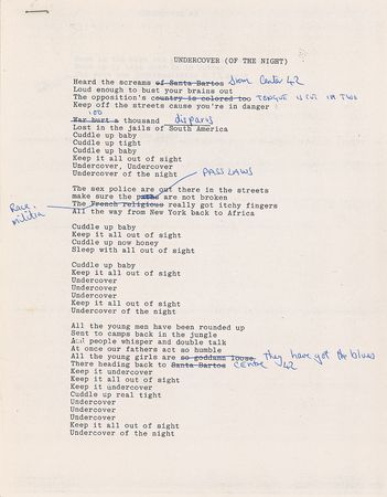 Lot #183 Mick Jagger - Image 1