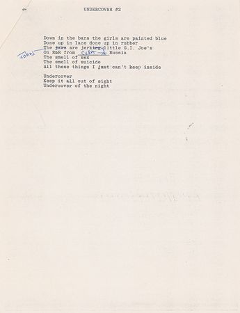 Lot #183 Mick Jagger - Image 2