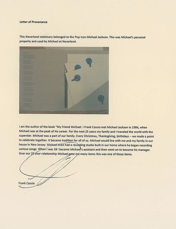 Lot #266 Michael Jackson: Neverland Valley - Image 3