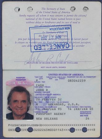 Lot #272 Johnny Cash - Image 2