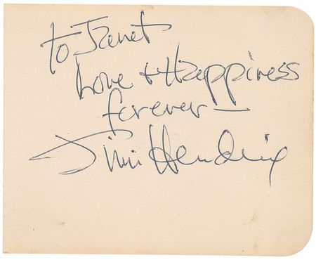 Lot #160 Jimi Hendrix - Image 1