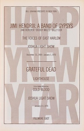 Lot #171 Jimi Hendrix Band of Gypsys: Fillmore East - Image 2