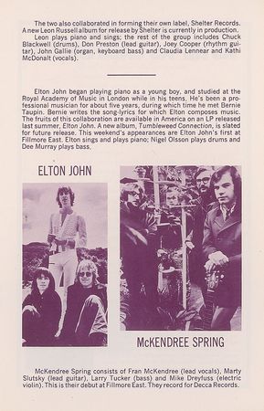 Lot #656 Elton John: Fillmore East - Image 3