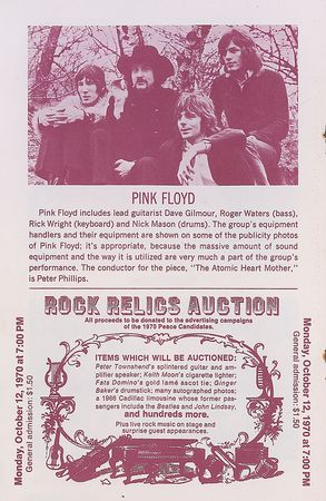 Lot #242 Pink Floyd: Fillmore East - Image 2