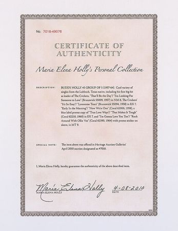 Lot #530 Buddy Holly - Image 6