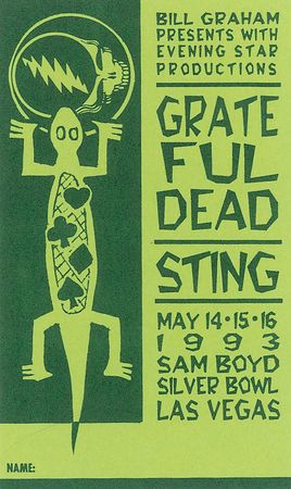 Lot #705 Jerry Garcia and Sting - Image 4