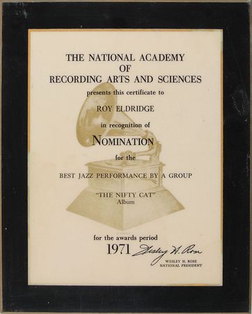 Lot #285 Roy Eldridge Estate Archive - Image 3