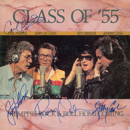 Lot #536 Class of 55: Cash, Perkins, Lewis, and Orbison - Image 1