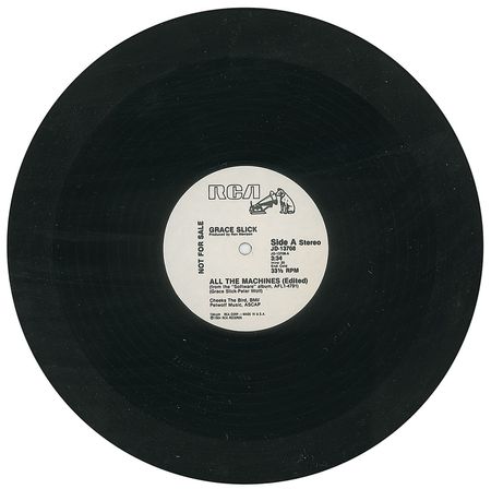Lot #837 Grace Slick: All the Machines - Image 1