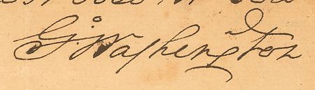 Lot #1 George Washington: Exceptionally scarce, crisply signed letter from Mount Vernon seeking a Miller - Image 5