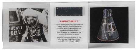 Lot #543 Liberty Bell 7 Flown Film - Image 1