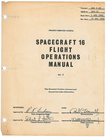 Lot #548 Project Mercury - Image 2