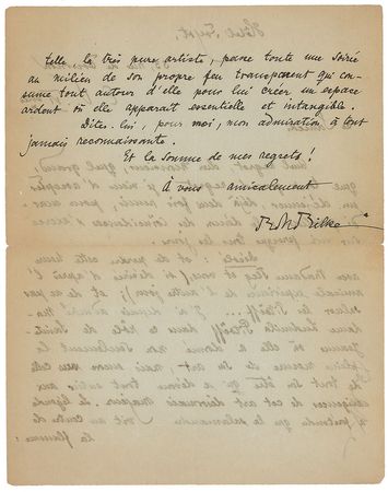 Lot #685 Rainer Maria Rilke: A stunning portrayal of Shaw's Saint Joan: 