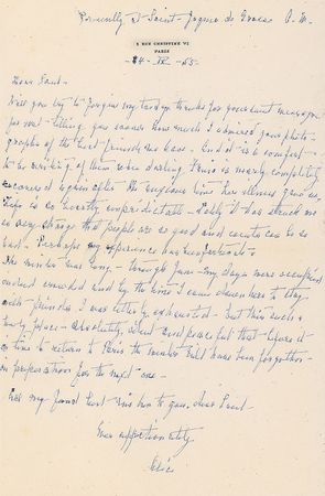 Lot #709 Alice B. Toklas - Image 1