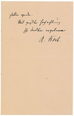Lot #259 Robert Koch: The rumbles of revolution in Berlin - Image 3