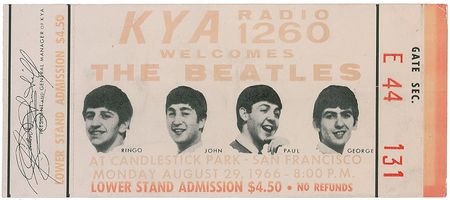 Lot #759 Beatles Concert Tickets - Image 2