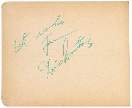 Lot #907 Autograph Album: Over 70 actors and musicians, including crisp exemplars of Bogart, Laurel, and Hardy - Image 6