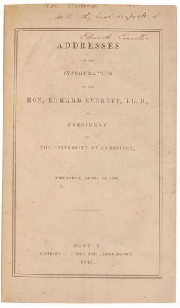 Lot #357 Edward Everett Book - Image 1