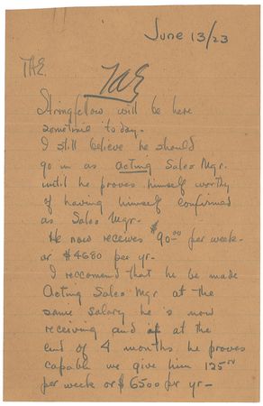 Lot #201 Thomas Edison Endorsement - Image 1