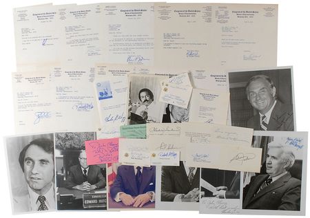 Lot #287 Nixon House Impeachment Committee: The judiciary committee that impeached Nixon - Image 1