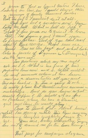 Lot #704 John Steinbeck: ?Barry Goldwater has promised to lead us out of Egypt and I believe he could do it. Trouble is?we're not in Egypt? - Image 4