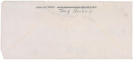 Lot #704 John Steinbeck: ?Barry Goldwater has promised to lead us out of Egypt and I believe he could do it. Trouble is?we're not in Egypt? - Image 7