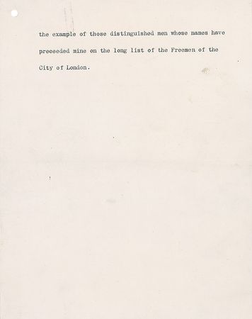 Lot #243 King Edward VIII: “Though the clouds have not wholly lifted on the horizon, we do know that the B.E. has once again weathered the storm and London herself has emerged triumphant from the great world-struggle” - Image 6