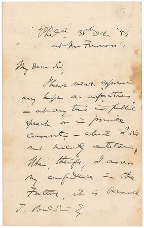 Lot #319 Charles Sumner Letters - Image 3