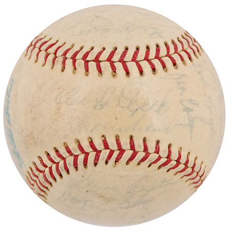 Lot #1104 St. Louis Cardinals: 1967: The World Champion 1967 Cardinals, including Maris and five Hall of Famers - Image 5