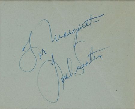 Lot #892 Frank Sinatra Signature - Image 2