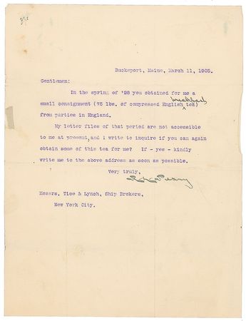 Lot #294 Robert E. Peary - Image 1