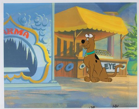 Lot #740 Scooby Doo Animation Cels - Image 2
