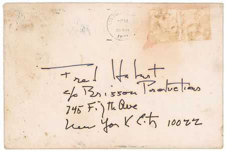 Lot #931 Katharine Hepburn: Accenting her thanks to Coco?s producer with a flower sketch - Image 6