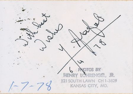 Lot #150 Yasser Arafat: ?We hope your interest in politics includes knowing about the legitimate struggle of our Palestinian people? - Image 1