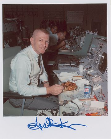 Lot #606 Gene Kranz Signed Photographs - Image 2