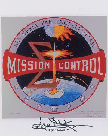 Lot #606 Gene Kranz Signed Photographs - Image 3