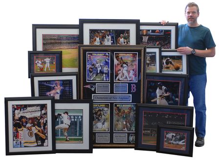 Lot #1032 Boston Sports: Enormous collection featuring Boston?s greatest champions?Russell, Orr, Brady, and Ortiz - Image 4