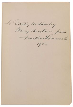 Lot #61 Franklin D. Roosevelt: Hand-corrected first edition of his ‘New Deal’ - Image 1