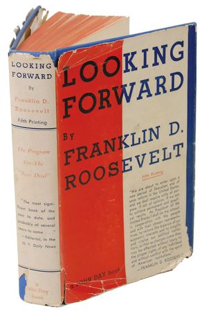 Lot #63 Franklin D. Roosevelt: Newly-elected Roosevelt presents a complete story of his ‘New Deal’ as a Christmas gift - Image 2