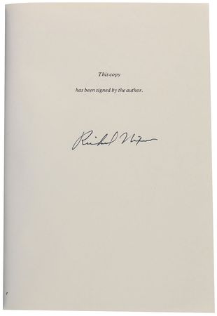 Lot #112 Richard Nixon and Gerald Ford: Poignant presidential books, including two memoirs - Image 4