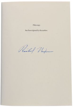 Lot #112 Richard Nixon and Gerald Ford: Poignant presidential books, including two memoirs - Image 5