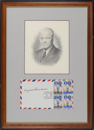 Lot #83 Dwight D. Eisenhower Envelope - Image 1