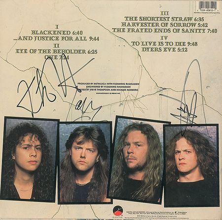 Lot #879 Metallica Album - Image 1