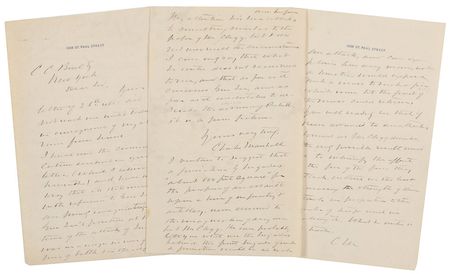 Lot #395 Charles Marshall: Addressing controversy surrounding Pickett’s Charge: “Gen. Lee said that the responsibility & blame were all his own” - Image 1