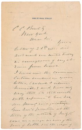 Lot #395 Charles Marshall: Addressing controversy surrounding Pickett’s Charge: “Gen. Lee said that the responsibility & blame were all his own” - Image 2