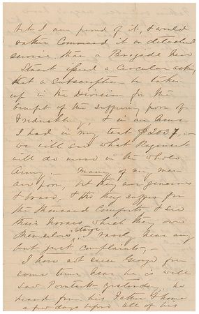 Lot #402 Thomas T. Munford: On Fredericksburg: ?The casualties was terrible & their loss heavier than in any fight I have seen?they have completely riddled the town? - Image 3