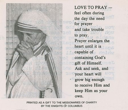 Lot #371 Mother Teresa Typed Letter Signed - Image 2