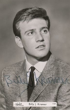Lot #875 Billy J. Kramer and the Dakotas Promo Card - Image 1