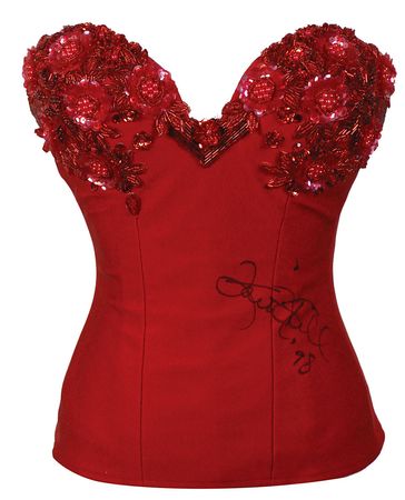 Lot #786 Faith Hill: Hill’s stage-worn bustier from the Grand Ole Opry, with provenance direct from the singer - Image 1